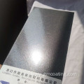 Dark gray silver glitter hammered powder coating